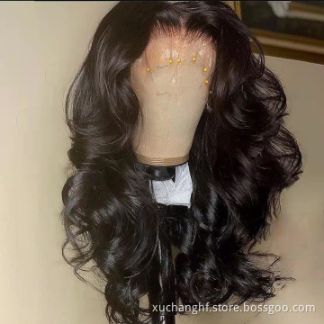 13x6 hd human hair wigs for black women,Cheap 100% Natural wholesale transparent hd lace front wig brazilian human hair wigs